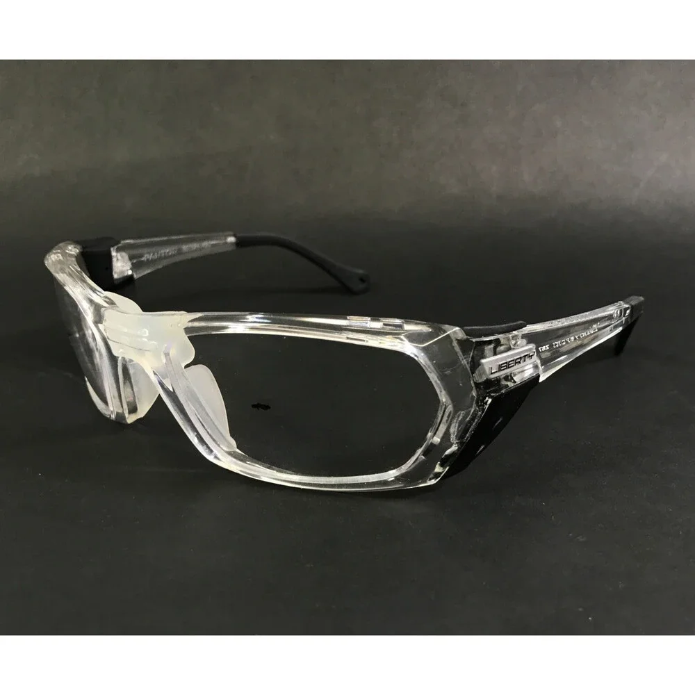 Rec Specs Athletic Goggle Frames PANTON #100 Clear Black Full Rim Z87 60-21-125